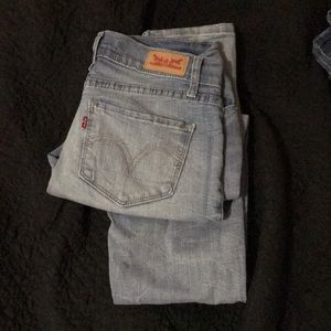 Levis 524 skinny jeans size 3